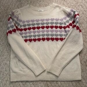 Maurice’s Heart Sweater
